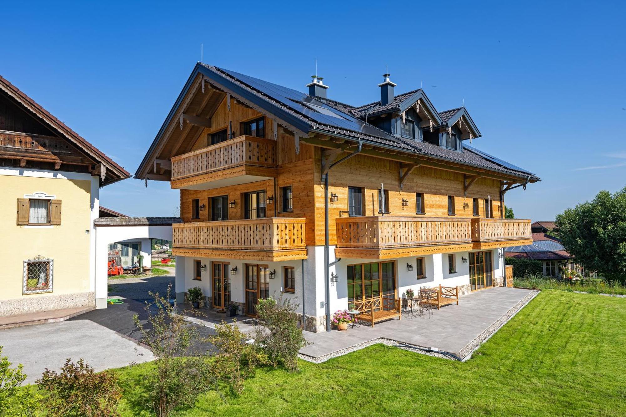 Apartamento Obereggut Hof bei Salzburg Exterior foto
